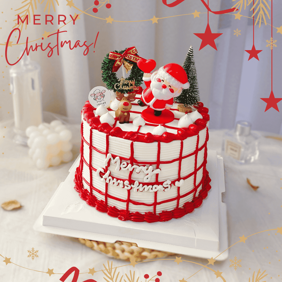 Cake Ki Bakery | (Limited Design) Christmas Cake Design II